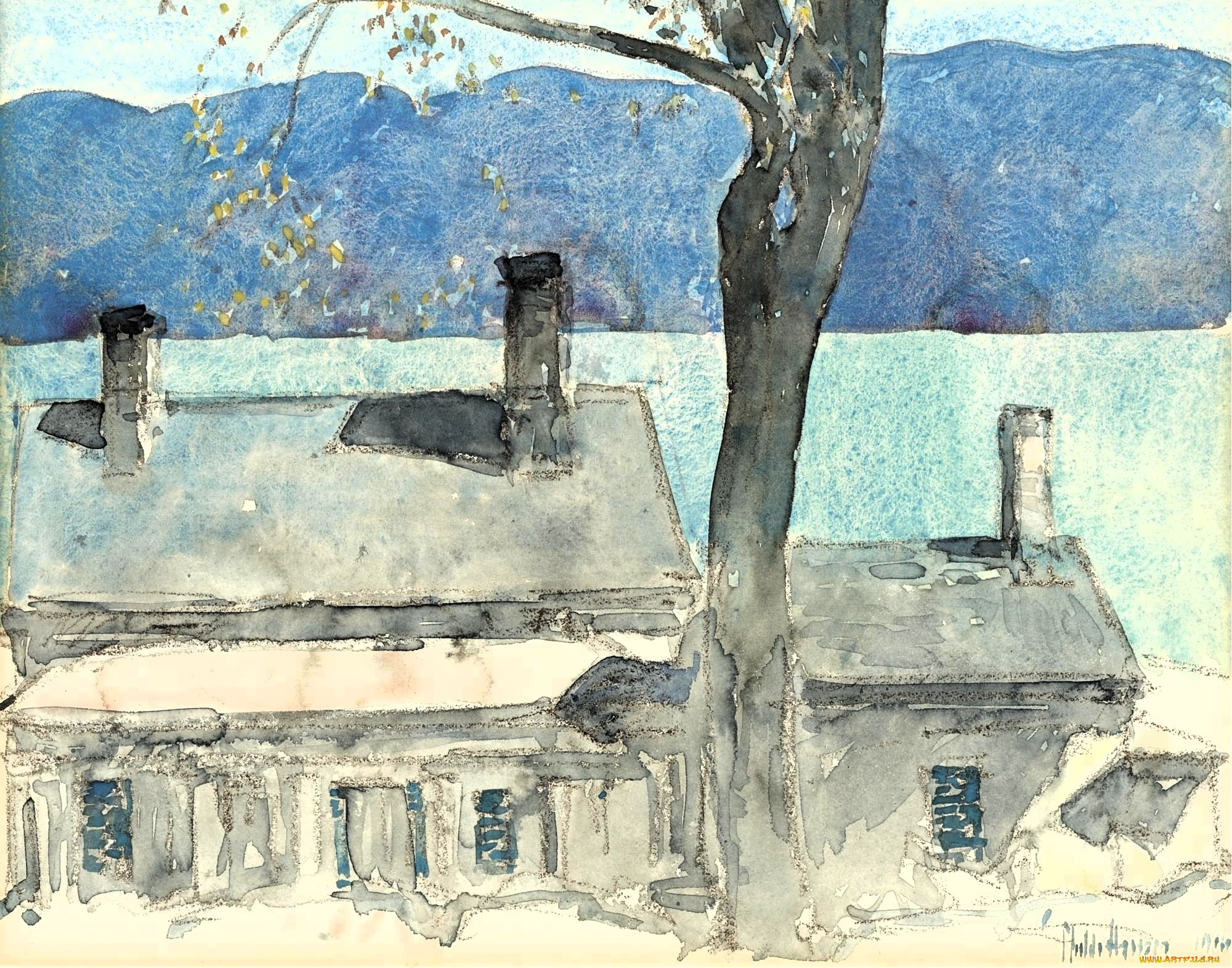 , frederick childe hassam, , , , 